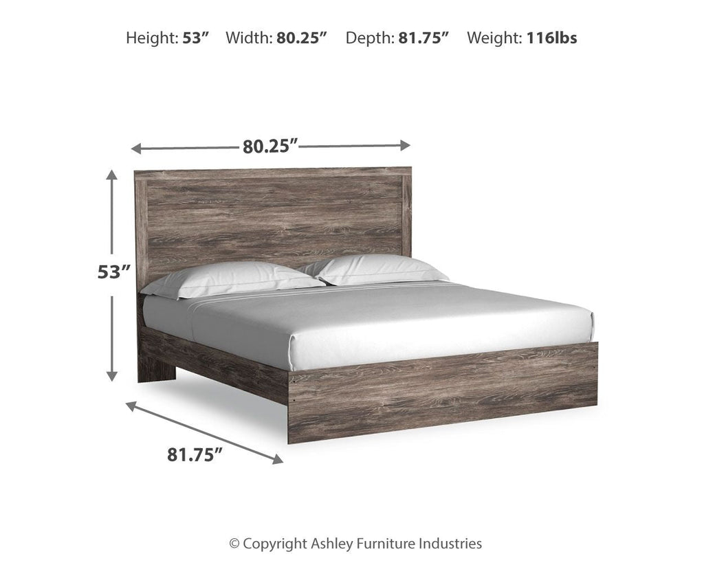 Complete Rustic Wood Gas‑Lift Storage Bed Set with Mattress & Mattress Cover
