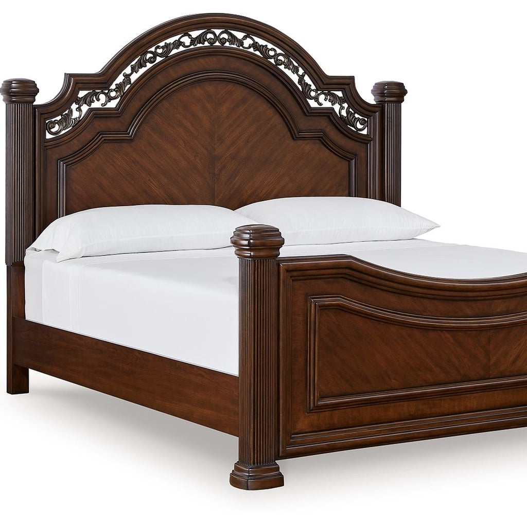 Complete Solid Wood Storage Bed Set with Mattress & Mattress Cover
