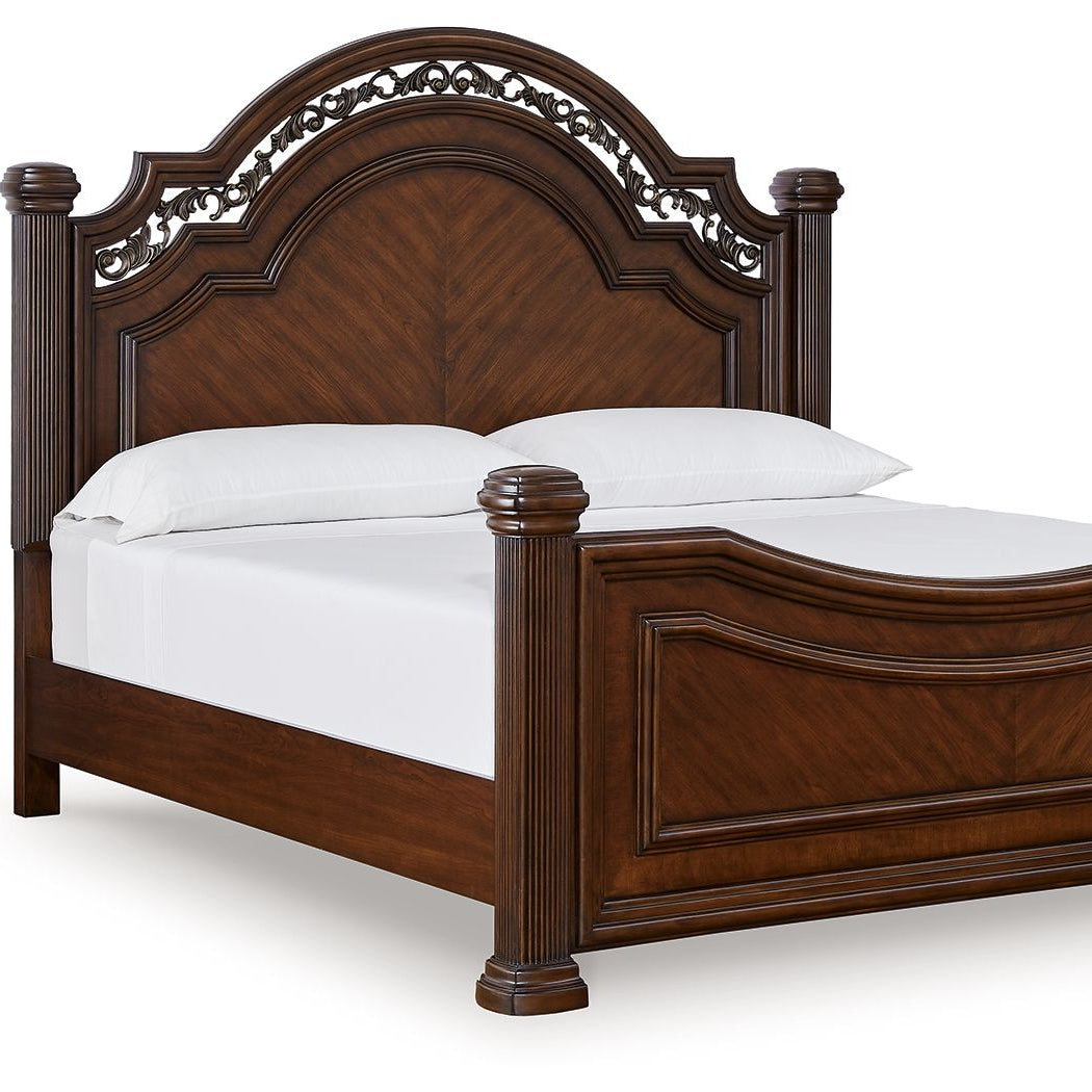 Complete Solid Wood Storage Bed Set with Mattress & Mattress Cover