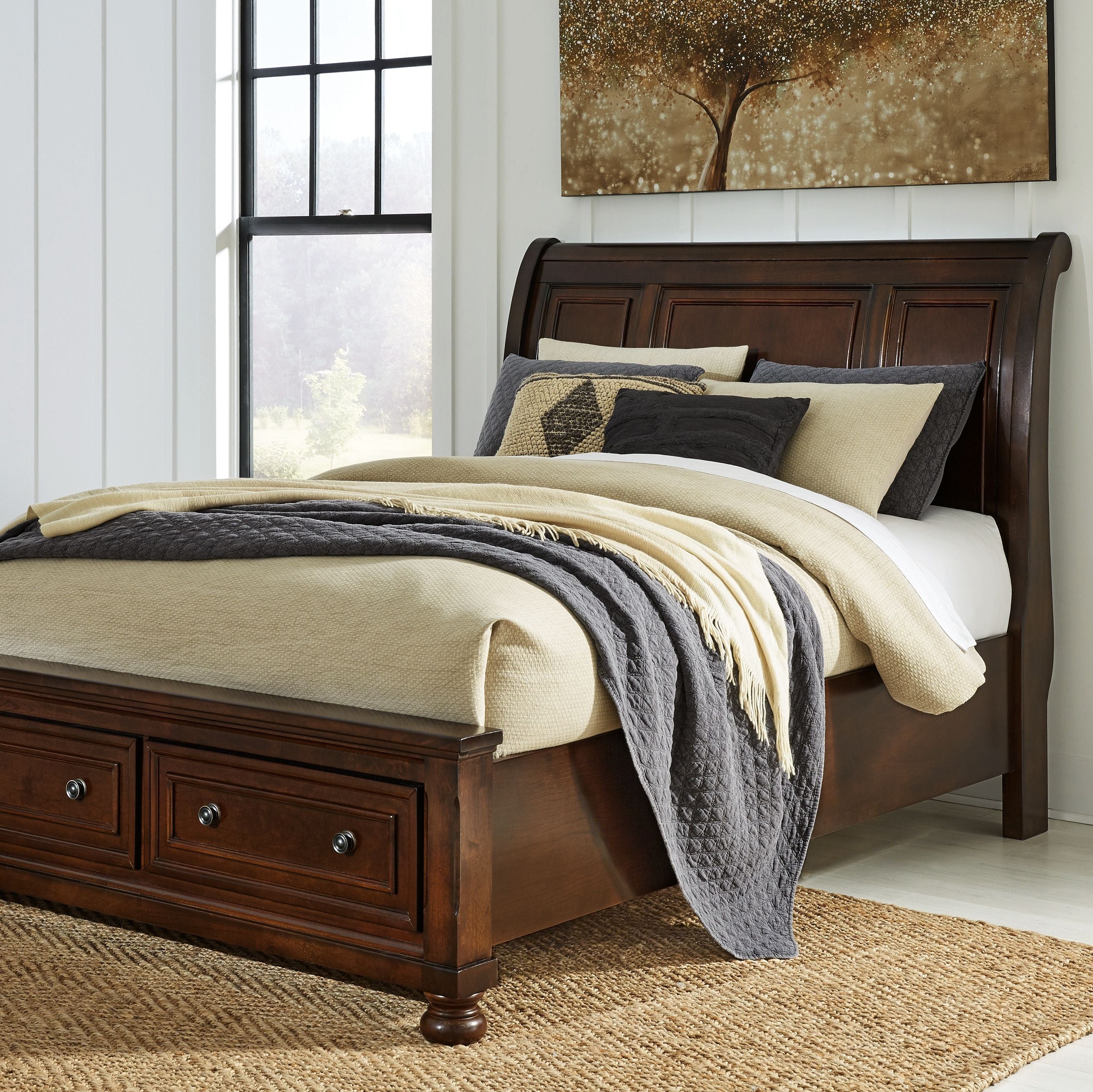 Porter - Sleigh Storage Bed