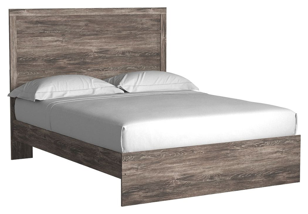 Complete Rustic Wood Gas‑Lift Storage Bed Set with Mattress & Mattress Cover