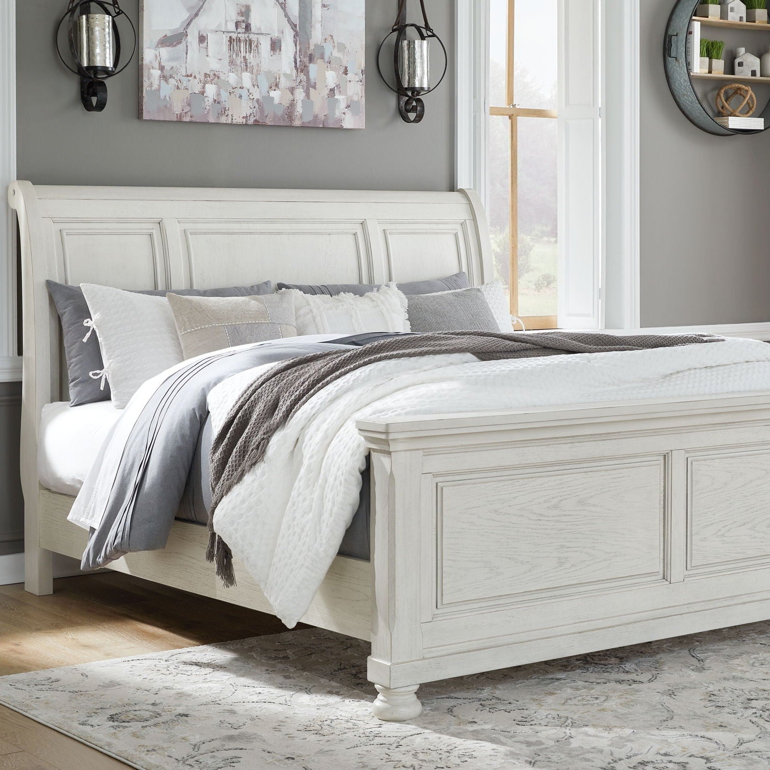 Complete storage bed set including mattress